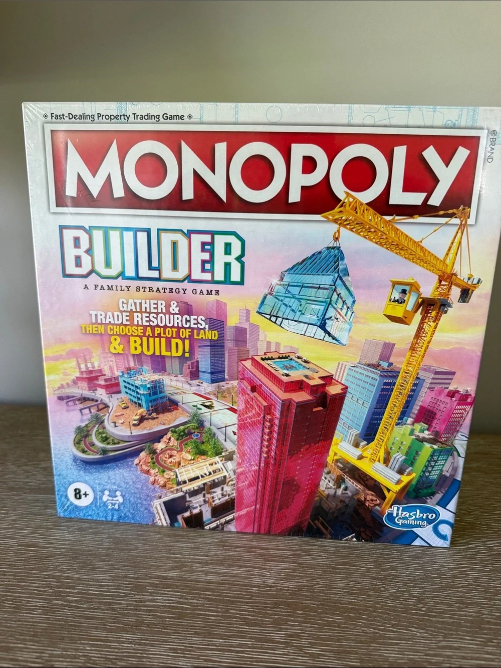 Monopoly Builder Family Strategy Game - Multicolor